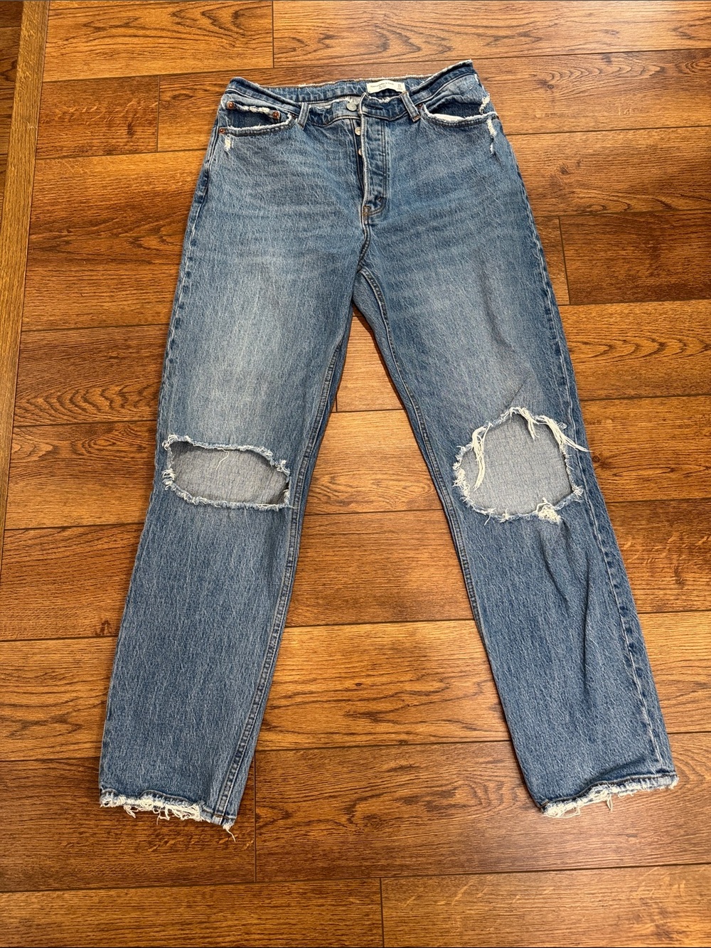Abercrombie The Dad High Rise Jeans